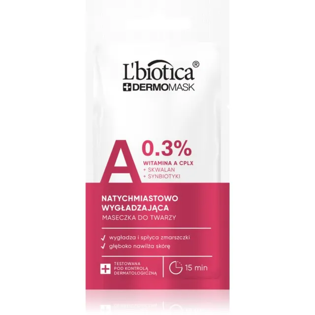 L’biotica DermoMask A 0,3% siluv näomask 8 ml