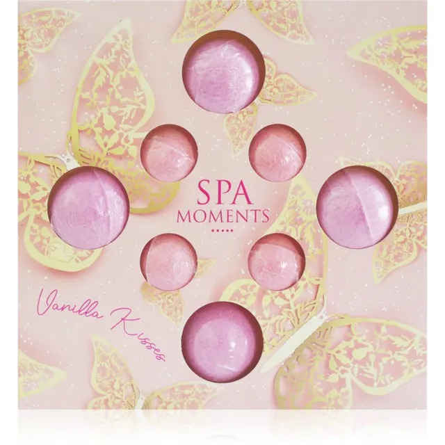 Spa Moments Vanilla Kisses Kihisevad vannipommid
