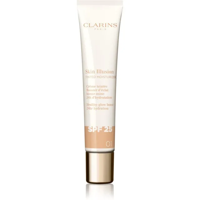 Clarins Skin Illusion Tinted Moisturizer Toniseeriv kreem SPF 25 varjund 01 40 ml