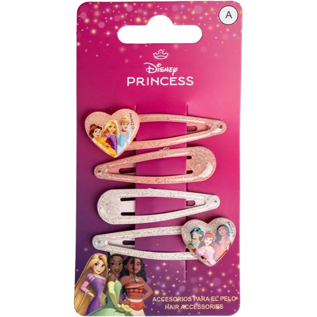 Disney Princess Hair Accessories Juuksenõelad lastele 4 tk