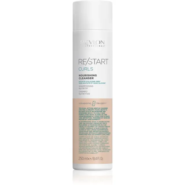 Revlon Professional Re/Start Curls Sulfaadivaba šampoon lainelistele ja lokkis juustele 250 ml
