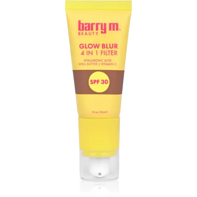 Barry M Glow Blur Sära andev aluskreem SPF 30 varjund Deep 30 ml