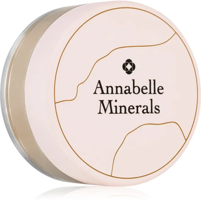 Annabelle Minerals Coverage Mineral Foundation Mineraalne puuder-jumestuskreem täiusliku ilme jaoks varjund Golden Fair 4 g