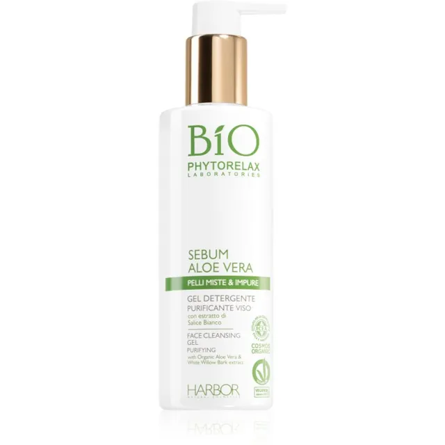 Phytorelax Laboratories Bio Sebum Aloe Vera Õrn puhastusgeel aloe veraga 200 ml