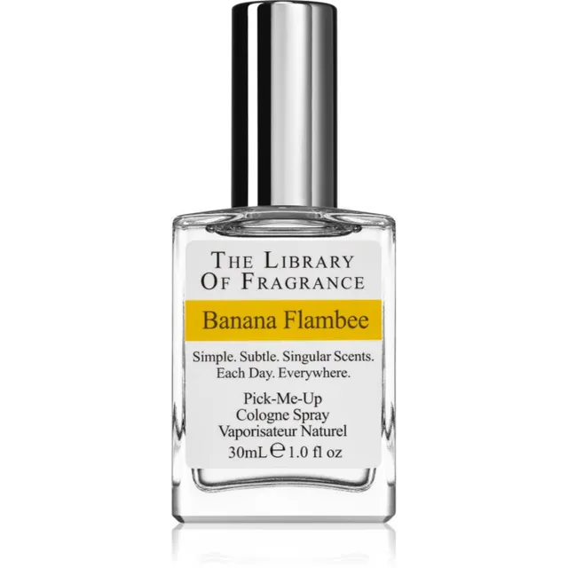 The Library of Fragrance Banana Flambee Odekolonn unisex 30 ml