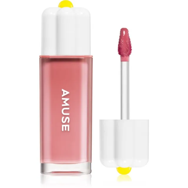 AMUSE Dew Tint Kauapüsiv huuleläige niisutava toimega varjund 10 Peach Bunny 4 g