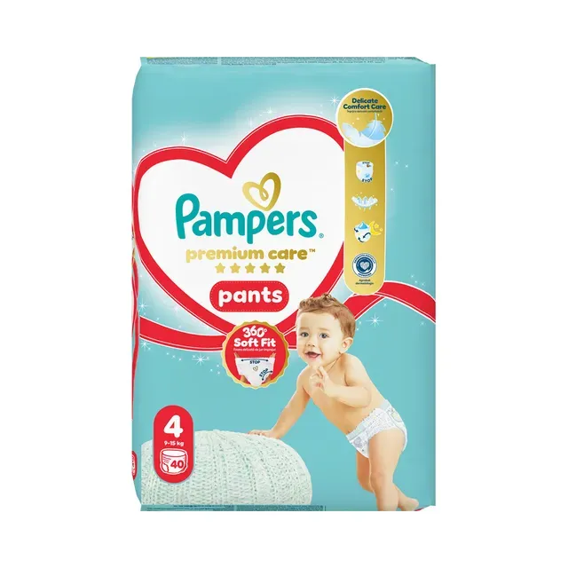 Püksmähkmed Premium Care VP S4, PAMPERS, 40 tk