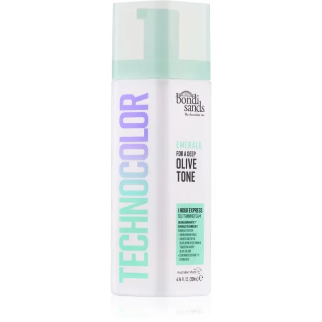 Bondi Sands Technocolor Emerald Isepruunistav vaht varjund Golden Olive Bronze 200 ml