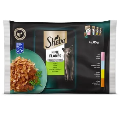 Kassitoit Sheba Flakes Mixed 4x85g