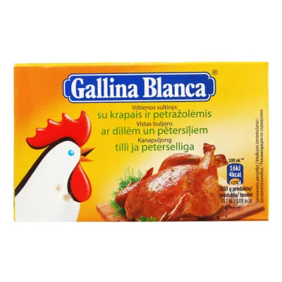 Kanapuljong till-peters. Gallina Blanca 8x10g