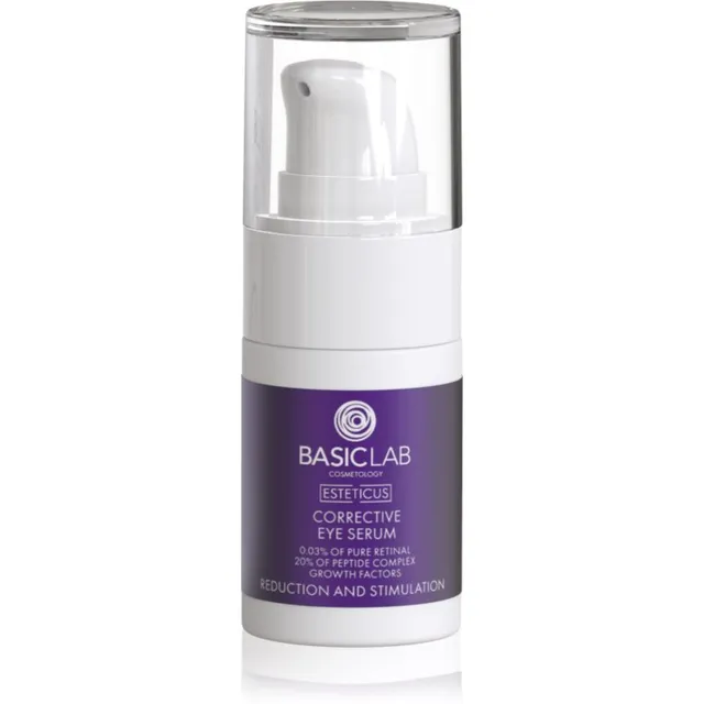 BasicLab Cosmetology Esteticus Noorendav silmaseerum pinguldava toimega 15 ml