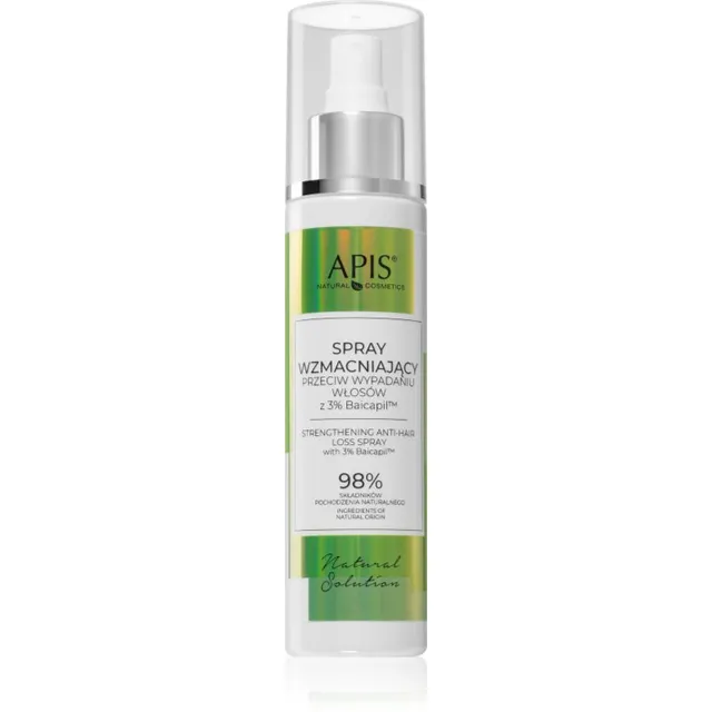 Apis Natural Cosmetics Natural Solution 3% Baicapil Tugevdav lakk juuste väljalangemise vastu 150 ml