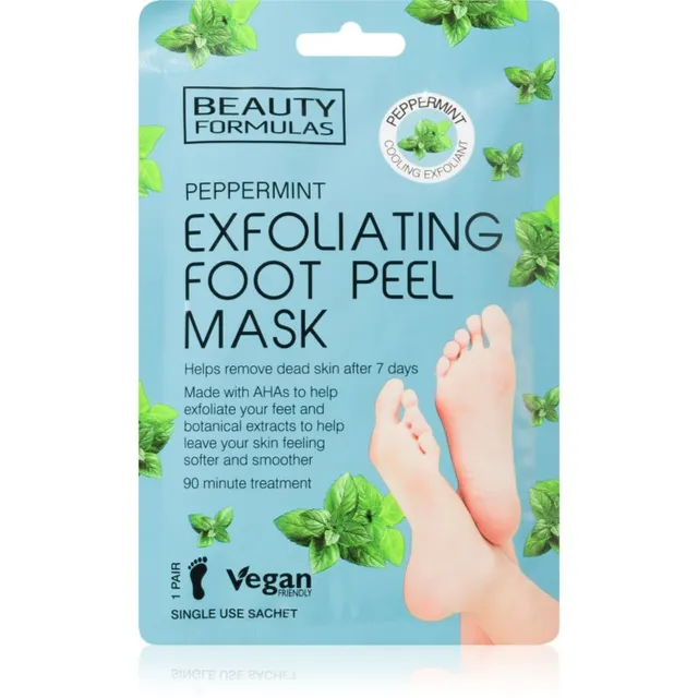 Beauty Formulas Peppermint Kooriv mask jalgadele 1 tk