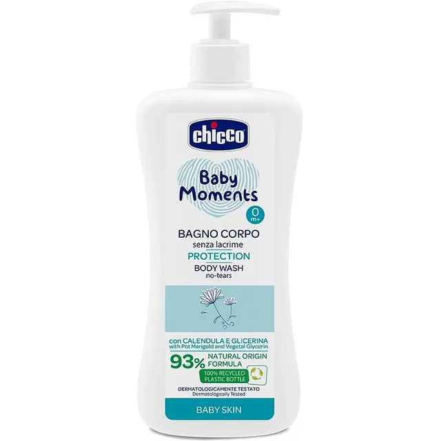 Chicco Baby Moments kogukehašampoon lastele 500 ml