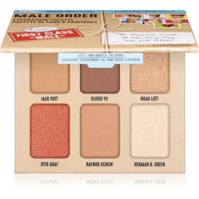 theBalm Male Order® First Class Male Lauvärvipalett 13.2 g