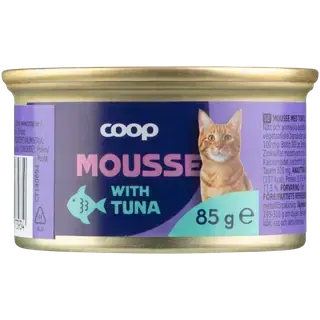 COOP mousse kassidele tuunikalaga 85g
