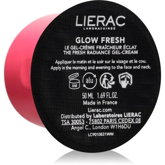 Lierac Glow Fresh The Radiance Plumping Gel-Cream Kirgastav geel-kreem 50 ml