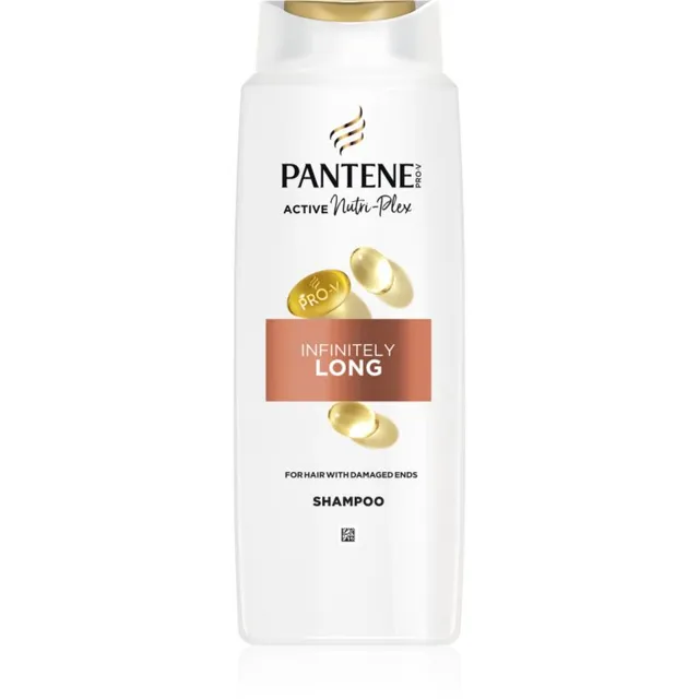 Pantene Pro-V Active Nutri Plex Infinitely Long Toitev šampoon pikkadele juustele 625 ml