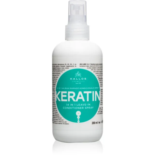 Kallos KJMN Professional Keratin Juustesse jäetav pihusti juustele 200 ml