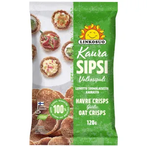 Linkosuo Kaerakrõps 120g küüslaugu