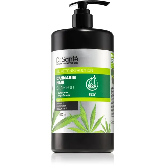 Dr. Santé Cannabis Taastav šampoon kanepiõliga 1000 ml