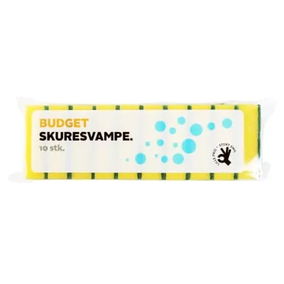 Puhastuskäsnad Budget 10tk