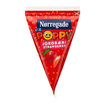 Mahlajää Ice Poppy maasika 62ml/67g