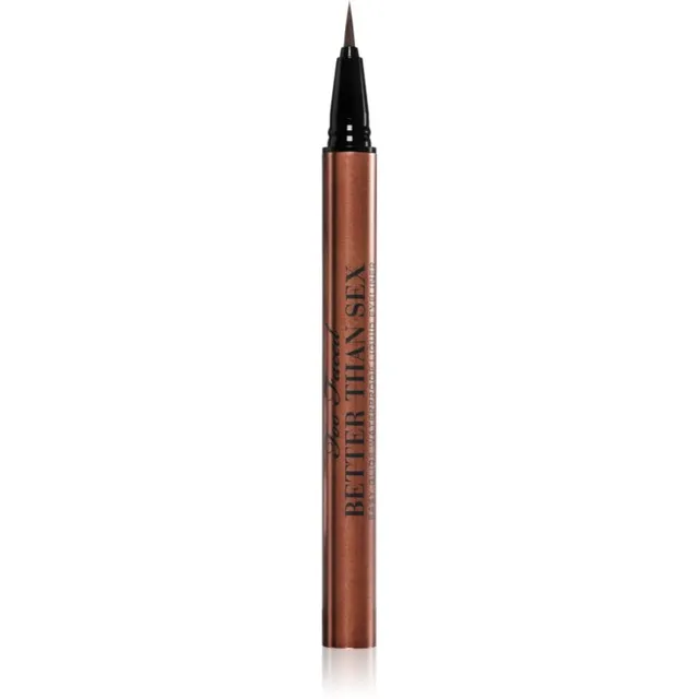 Too Faced Better Than Sex Easy Glide Waterproof Liquid Eyeliner Kauapüsiv silmamarker varjund Chocolate 6 ml