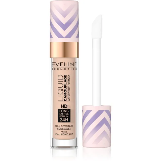 Eveline Cosmetics Liquid Camouflage Veekindel peitekreem hüaluroonhappega varjund 2.5 7,5 ml