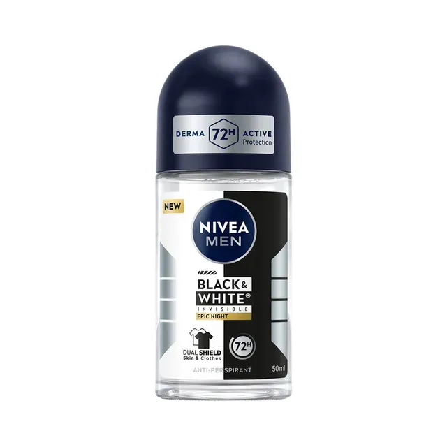 Rulldeodorant MEN Black&White Power, NIVEA MEN, 50ml