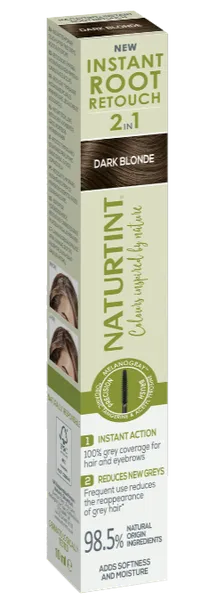 Ajutine kiire värvivärskendus juuksejuurtele ja kulmudele DARK BLONDE
