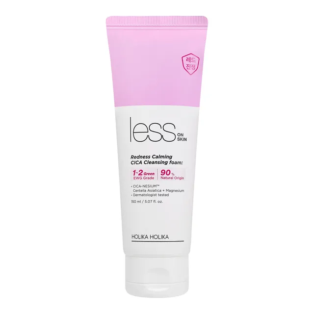 HOLIKA HOLIKA Less On Skin Redness Calming CICA Cleansing Foam 150ml