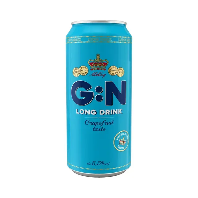 Long Drink Grapefruit, G:N, 500 ml purk