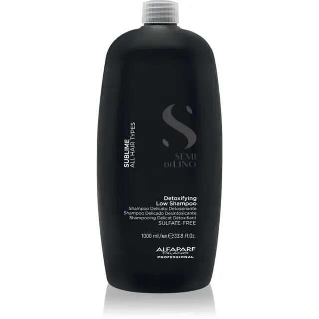 Alfaparf Milano Semi di Lino Sublime Puhastav ja detoksifitseeriv šampoon kõigile juuksetüüpidele 1000 ml