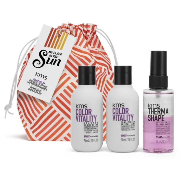 KMS Color Vitality Travel Pack Reisikomplekt kuumusega soengu tegemiseks
