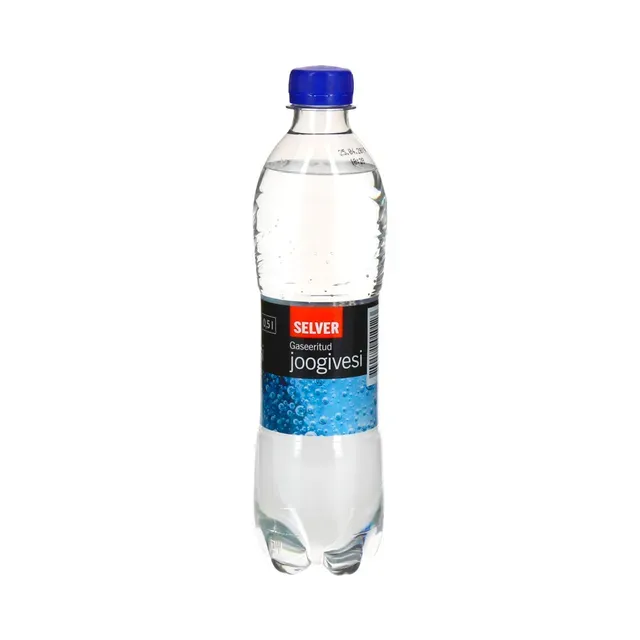 Gaseeritud joogivesi, SELVER, 500 ml