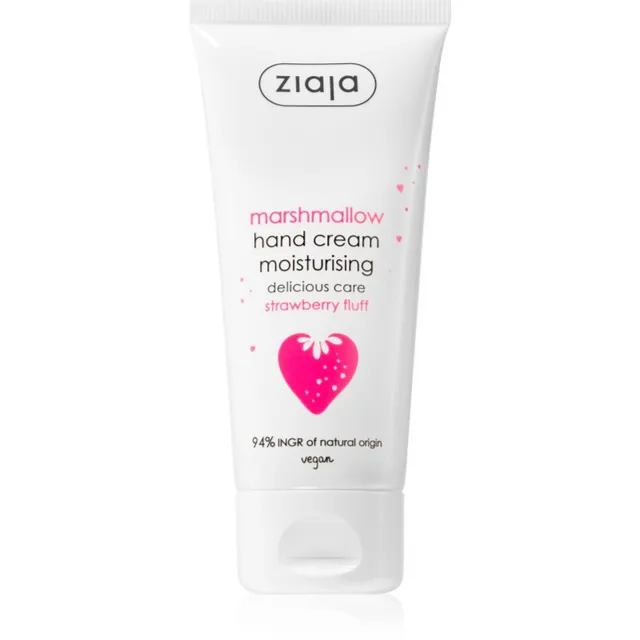 Ziaja Marshmallow Niisutav kätekreem Strawberry Fluff 50 ml