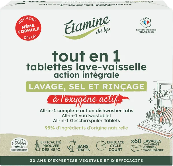 Etamine du Lys Kõik ühes nõudepesumasina tabletid