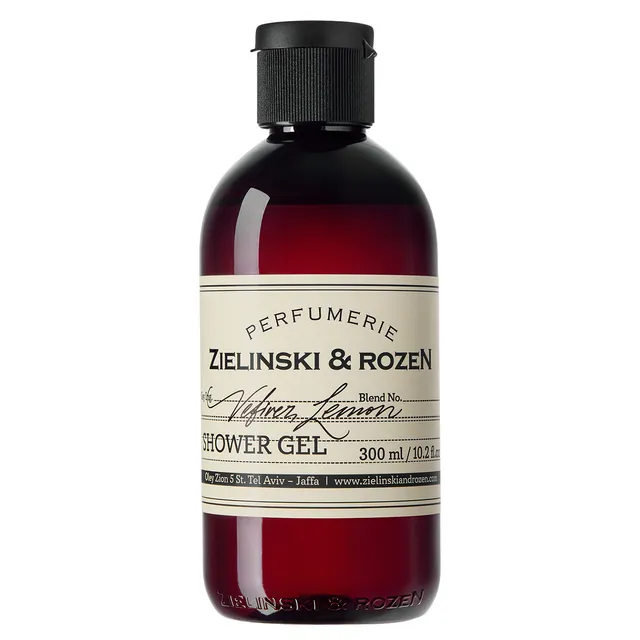 ZIELINSKI & ROZEN Vetiver, Lemon Shower Gel 300ml