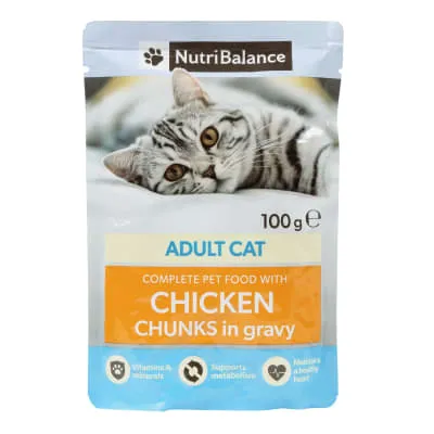 T.sööt kassidele Nutribalance kanalihaga 100g