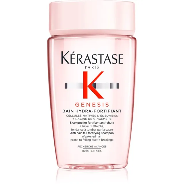 Kérastase Genesis Bain Hydra-Fortifiant Tugevdav šampoon nõrkadele välja langema kippuvatele juustele 80 ml