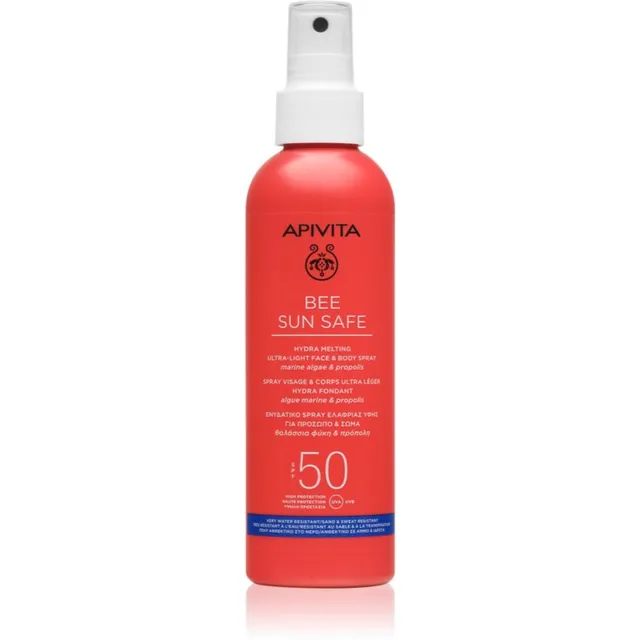 Apivita Bee Sun Safe Hydra Melting Ultra-Light Spray SPF50 Pihustatav päikesekaitse SPF 50 200 ml