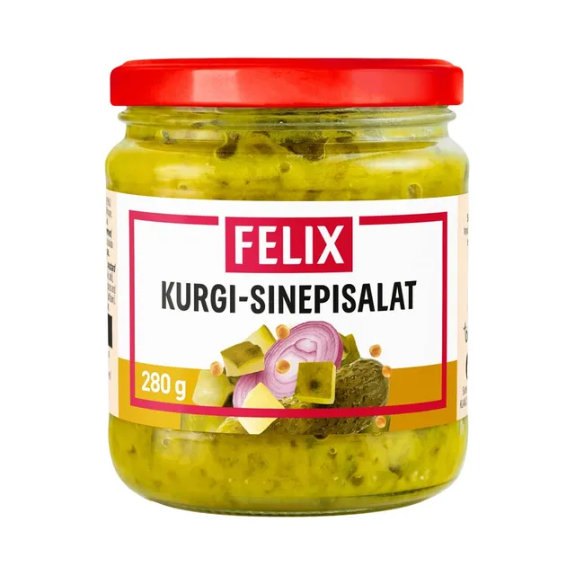 Kurgi-sinepisalat, FELIX, 280 g