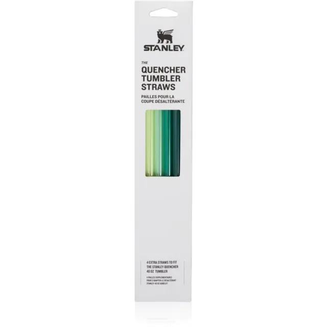 Stanley The Quencher Tumbler Straws varukõrred 1180 ml Green 4 tk