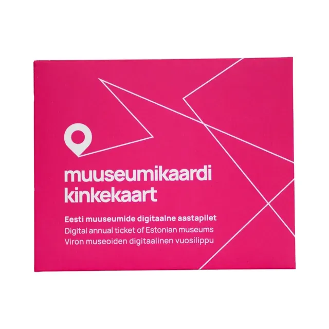 Muuseumikaardi kinkekaart, 1 tk