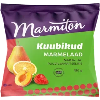 Marmelaadi kuubikud, MARMITON, 150 g
