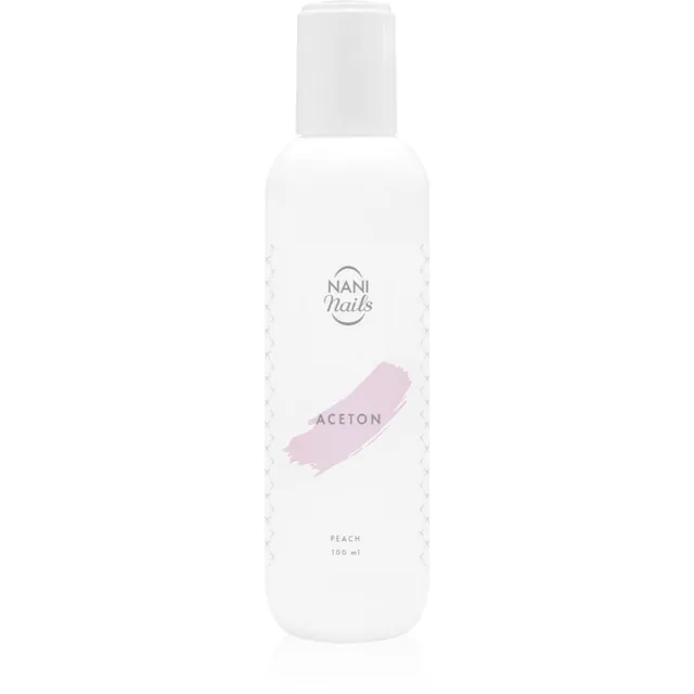 NaniNails NANI Peach Puhas atsetoon geelküünte eemaldamiseks 100 ml