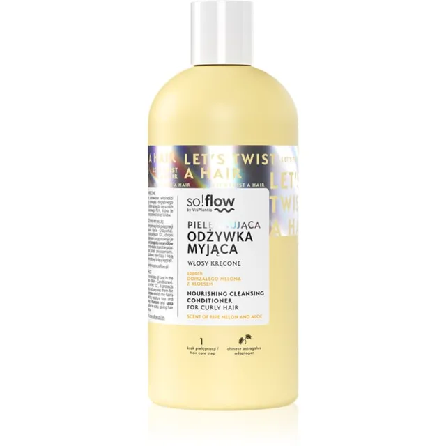 so!flow Curly Hair Nourishing Cleansing Conditioner Puhastav palsam lokkis juustele 200 ml