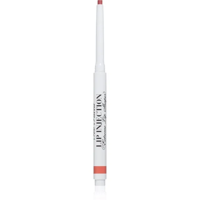 Too Faced Lip Injection Extreme Lip Shaper Huulepliiats pikaajalise kohevuse andmiseks varjund Hot & Spicy 0,38 g