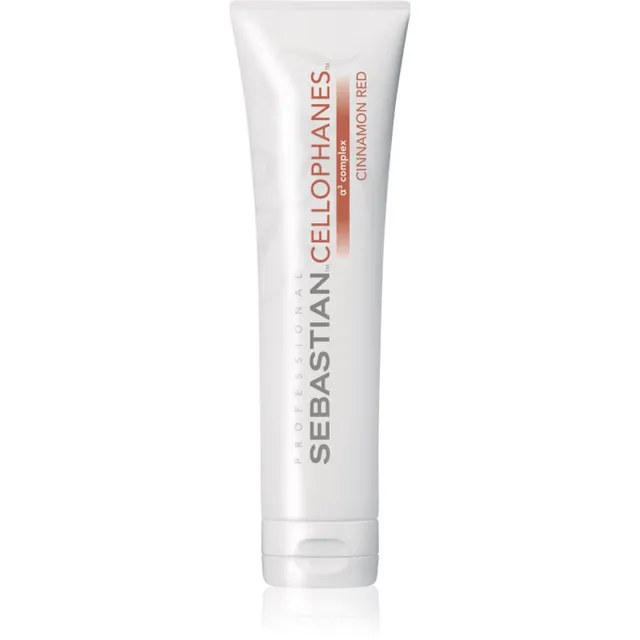 Sebastian Professional Cellophanes Sära taastav mask värvitud juustele varjund Cinnamod Red 300 ml